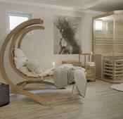 Swing Lounger &amp; Stand Set