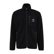 Recycled polyester pile fleece jacket