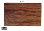 Sapele Wooden Hotel Key Card