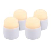 Securit Lighting - Rechargeable Tea Light Set Amsterdam in Warm White Replacements - Pack of 8