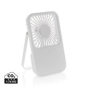 Aervina RCS recycled plastic re-chargeable desk fan image