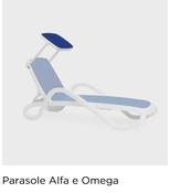Alfa Sun Lounger Parasole Alfa e Omega image