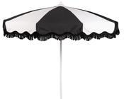 Aluminium Parasol Ø250cm Wave Finish with Fringe SET image
