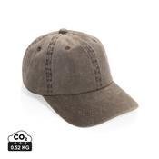 BEAU AWARE™ Washed 6 panel 270gsm cotton twill cap image