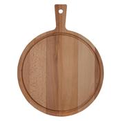 Beech board with handle and juice channel 29cm pack of 10