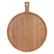 Beech board with handle &amp; juice channel 35cm pack of 10