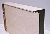 Sliding Lid 6 Bottle Box - Natural x 25