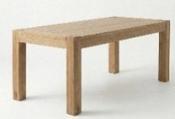 Mono Solid Oak Dining Table | Custom Made All-Wood Dining Table Ireland image