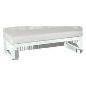 Bellevie 2-Seater Ottoman Bench