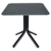 Fermob Stello 4 Bistro Table 80 × 80 cm – Basalt Base, Guatemala Marble Top image