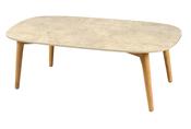GORDES Low Table 110 × 65 cm Teak image