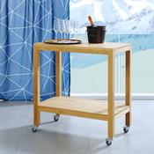 Madeira oak waiter's trolley, 820x460x(h)850 mm image