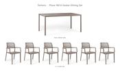 Nardi Piave 160 6-Seater Dining Set - Piave 160x90 Table + 6 Costa Chairs image