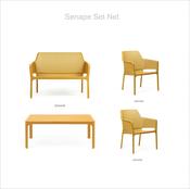 Nardi Net 4 Seater Garden Furniture Set image