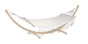 Natura Macramé Hammock with Wooden Frame SET image