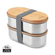 Stainless Steel Double Bento Box image