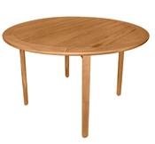 Teak Round Outdoor Table Ø120 image