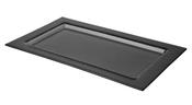 Vetro black glass tray GN 1/1 image