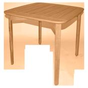 Vlaemynck Lodge Teak Dining Table 80 × 80 cm