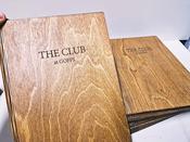 A4 Book Wooden Menu 21x30cm Pack of 20