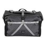 BROMPTON BOROUGH ROLL TOP BIKE BAG - 28L - DARK GREY