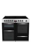 Beko 100cm Electric Range Cooker | Ceramic Hob | Stainless Steel | KDVC100X