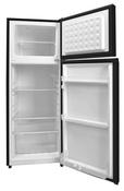 PowerPoint 159/42 Litre Top Mounted Freezer - Fridge Freezer - Black | P75562KBL