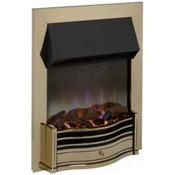 Dimplex Dumfries Optiflame 3D Inset Electric Fire | Antique Brass image