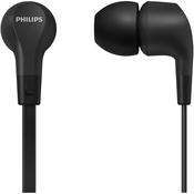 Philips In-ear Wired Earphones | Black | TAE1105BK/00 image