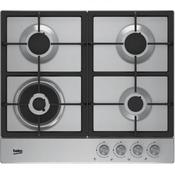 Beko 4 Burner Natural Gas Hob | HIAW64225SX image