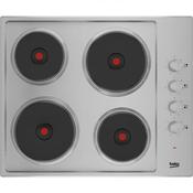 Beko 4 Zone Stainless Steel Sealed Plate Hob | HIBE64101X image