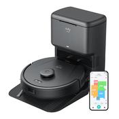 Eufy L60 Hybrid Robot Vacuum Cleaner with Self Cleaning Station - Black | T2278V11 image