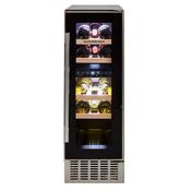 30cm Dual Zone Wine Cooler Code: WC17IX