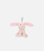 Princess Mimi Plush Bunny Pendant, Cute Pastel Bag Charm - 0013635