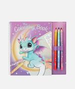 Ylvi Lucky Dragon Colouring Book with Crayons &amp; Stickers - 0013797 image