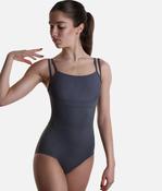 Contour Double Strap Camisole Leotard with Scoop Back &amp; Empire Seam - 2698