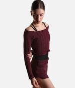 Ismene Cropped Ballet Warm-Up Sweater - 6677