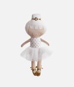 Ballet Doll for Girls with Tulle Tutu &amp; Embroidered Face - BABY BALLERINA