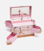 BALLET JEWELLERY BOX - Music Treasure Box with Ballerina &amp; Watercolour Art image