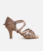 CHA CHA Latin Dance Sandals, 3” Heel &amp; Hybrid Sole - BL305 image