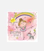Birthday Card - Ballerina Fairy