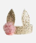 Magical Sequins Hair Accessory for Tiny Ballerinas - BUNNY EARS CROWN