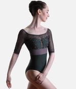 Professional Ballet Leotard with Deep Square Open Back - VITTORIA GL Scotland image