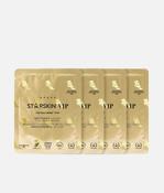 VIP THE GOLD MASK FOOT 3+1 SET, Hydrating Foil Socks with Rose &amp; Shea Butter