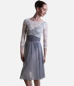 Long Mesh Ballet Skirt, Pull-On Ballet Rehearsal Skirt - ARIANA