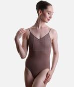Camisole Ballet Leotard in Nut, Luciana Sagioro Collection - LS64 image