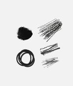 Black Accessories Set, Complete Bun Kit for Dancers &amp; Performers - TH154