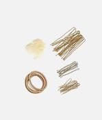 Blonde Hair Accessories Set, Bun Essentials for Ballroom &amp; Ballet - TH155