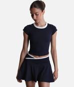 HOURGLASS TWIRL SKORT - Crisscross High-waisted Design with Built-in Shorts image
