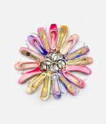 Pointe Shoe Keyring - Assorted Colours image
